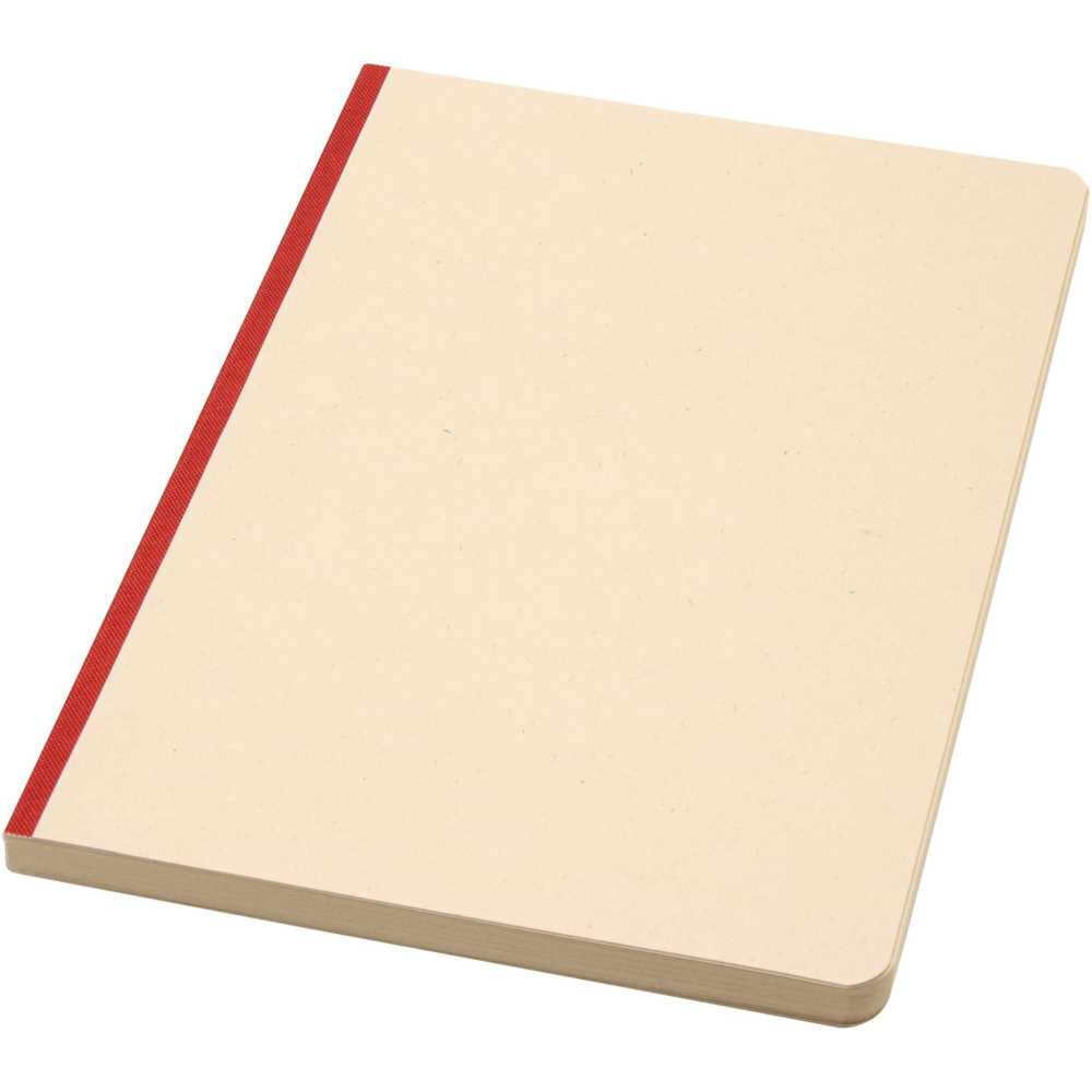 Logotrade promotional item picture of: Liliana A5 sugarcane and RPET soft cover notebook
